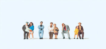 Preiser 75024 - TT Sitzende Reisende