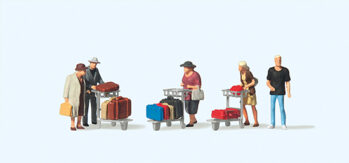 Preiser 75033 - TT Reisende. Mit Kofferkulis