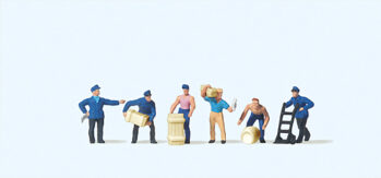 Preiser 79016 - N Güterbodenpersonal