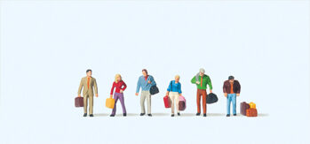 Preiser 79018 - N Gehende Reisende