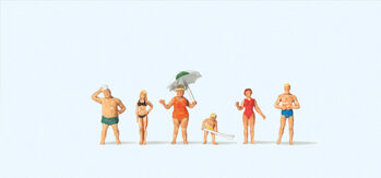 Preiser 79070 - N Familie Krause am Strand