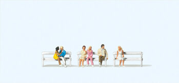 Preiser 79092 - N Sitzende Paare