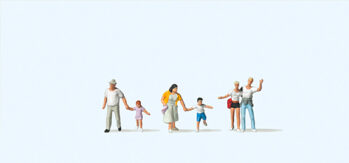 Preiser 79094 - N Laufende Passanten