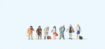 Preiser 79126 - N Stehende Fahrgäste für Bus & Bahn