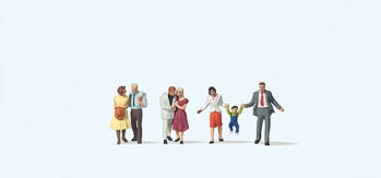 Preiser 79190 - N Gehende Paare