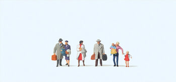 Preiser 79191 - N Gehende Reisende