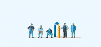 Preiser 79214 - N US-Bahnpersonal