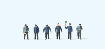 Preiser 79224 - N Bahnpersonal DB. Frühe Epoche III