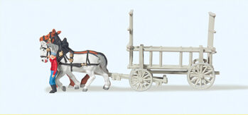 Preiser 79476 - N Leiterwagen