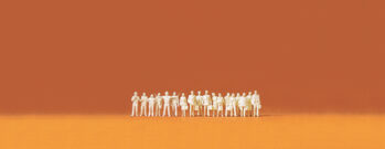 Preiser 89400 - 1:400 1:400 Piloten, Stewardessen, Flug- reisende. 18 unbem. Miniaturfig. Bausatz