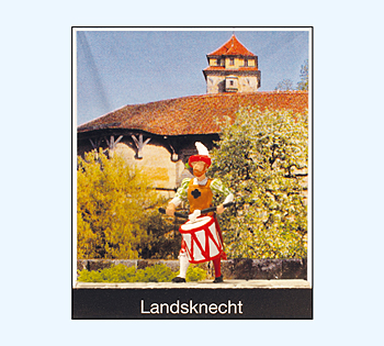 Preiser 99505 - H0 Landsknecht mit Trommel