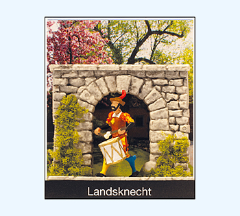 Preiser 99506 - H0 Landsknecht mit Trommel