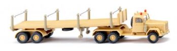 WIKING 051843 - Rungensattelzug (Magirus Uranus) - sandgelb