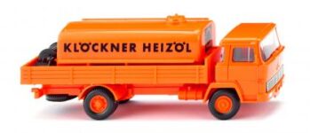 WIKING 080898 - Lkw mit Öltank (Magirus) "Klöckner"