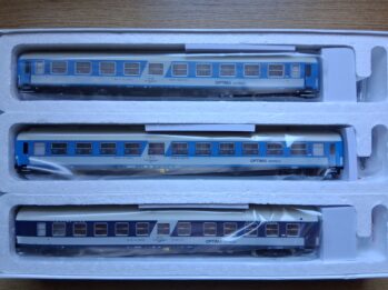 ACME 55345 - BDZ Set 3-teilig Liege-/Schlafwagen Optima Express Ep.5
