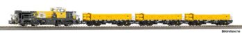 PIKO 58160 4-tlg. Zugpackung Diesellok DE 18 Leonhard Weiss | TOFT 2026 | DC analog | Spur H0