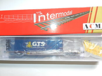 ACME 40430 Containertragwagen Typ Sgnss 60 Touax Wechselpritsche GTS