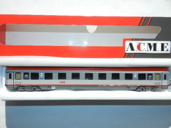 ACME 52541 - ÖBB Reisezugwagen 2. Klasse Bmpz "Upgrade" - Lackierung Ep. 5-6, SGP Drehgestelle