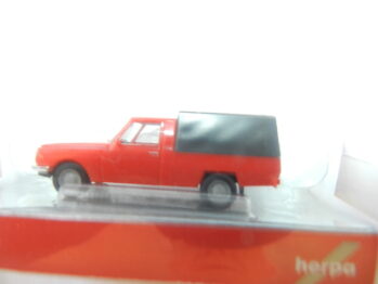 Herpa 4209952 Wartburg 353 Trans '66 mit Plane, rot