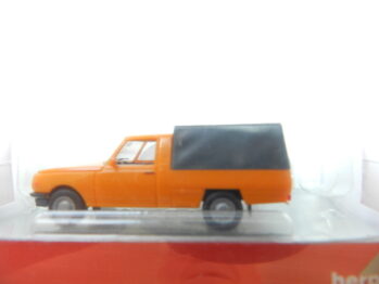 Herpa 420938 Wartburg 353 Trans `85 mit Plane  orange