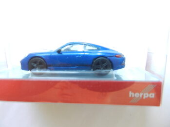 Herpa 430418 -002 Porsche 911 (991) Carrera 4 S, saphirblau