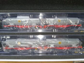 Sudexpress S854001-2 Spur H0 2 -tlg. Set Innofreight SurfaceWaterTanks, Epoche VI