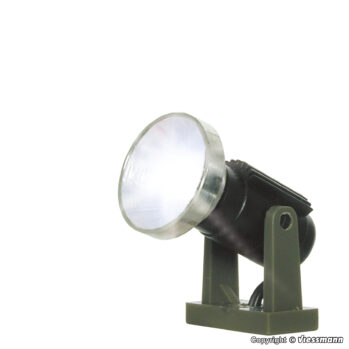 Viessmann 6530 Flutlichtstrahler nieder, LED weiß