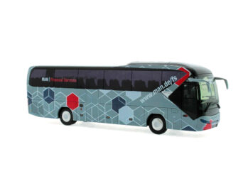 Rietze 73812 - Neoplan Tourliner 16 MAN Financial Services, 1:87