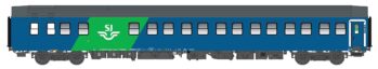 L.S. Models LS48093 - Schlafwagen WLABmz 75-71, RDC/SJ, Ep.VI, EN 346, 2. BN