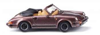 WIKING 016204 - Porsche 911 SC Cabrio - rauchquarz-metallic