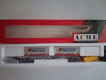 ACME AC 40372 - Containertragwagen Sgns, DSB, Ep.IV-V 'SCANSPED'