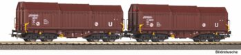 PIKO 28337 - 2er Set Teleskophaubenwagen DB AG V