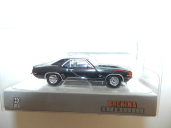 Brekina 18378 Chevrolet Camaro, schwarz, 1969