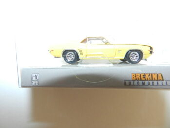 Brekina 18377 Chevrolet Camaro, gelb, 1969,