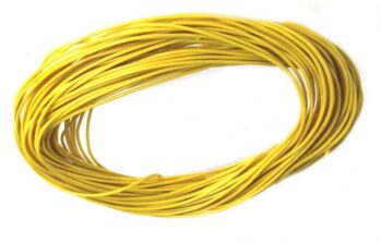 ZIMO FLEXL10-YW - Decoderlitze 0,65mm, gelb, 10m Kabel