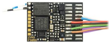 ZIMO FS850R - Funktions-Sound-Decoder 1,0A NEM-652