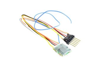 ZIMO MX616F - MX-Lok-Decoder - 6-pol. NEM651 an Drähten