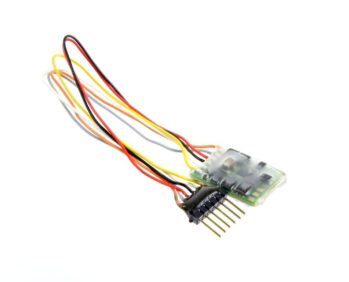 ZIMO MX617F - MX-Lok-Decoder - 6-pol. NEM651 an Drähten