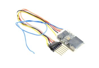 ZIMO MX622F - MX-Lok-Decoder - 6-pol. NEM651 an Drähten