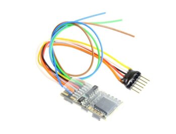 ZIMO MX630F - MX-Lok-Decoder - 6-pol. NEM651 an Drähten