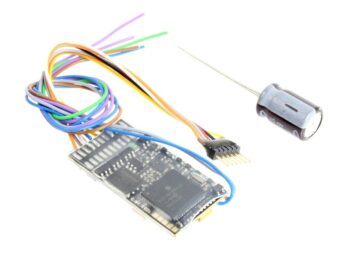 ZIMO MX645F - MX-Sound-Decoder - 6-pol. NEM651 an Drähten