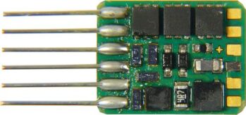 ZIMO MX671N - Funktionsdecoder - 6-pol. NEM651 an Drähten