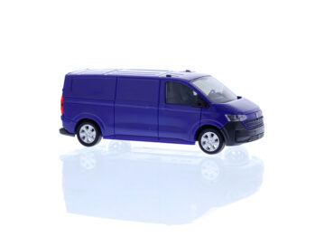 Rietze 11716 - Volkswagen Transporter T7 Kasten LR FD dark indigo blue