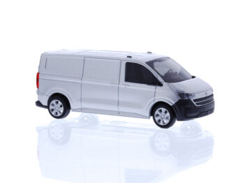 Rietze 11717 - Volkswagen Transporter T7 Kasten LR FD light grey metallic