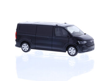 Rietze 11730 - Volkswagen e-Transporter T7 Kasten LR FD mid night black metallic