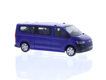 Rietze 11732 - Volkswagen e-Transporter T7 Bus LR FD dark indigo blue