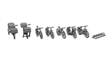 NOCH 16416 - 3D-Kit “Fahrräder”