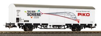 PIKO 27900 - Gedeckter Güterwagen PIKO "Tag der Schiene 2026"