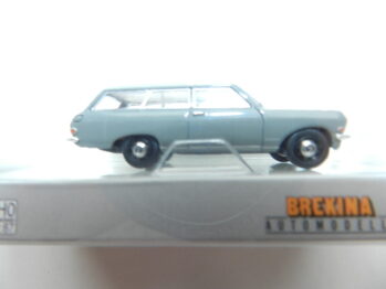 BREKINA BRE20477Opel Rekord B Carav grau Brekina 1:87