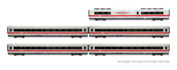 Lima HL4684 Spur H0 5-tlg. Set Zwischenwagen BR ICE 1 der DB AG, Epoche VI